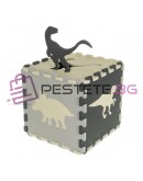 Пъзел от пяна 30.5x30.5см 35 части мека постелка за игра